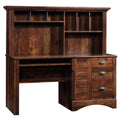 Computer Desk and Hutch with CPU Storage and Keyboard Drawer O99503