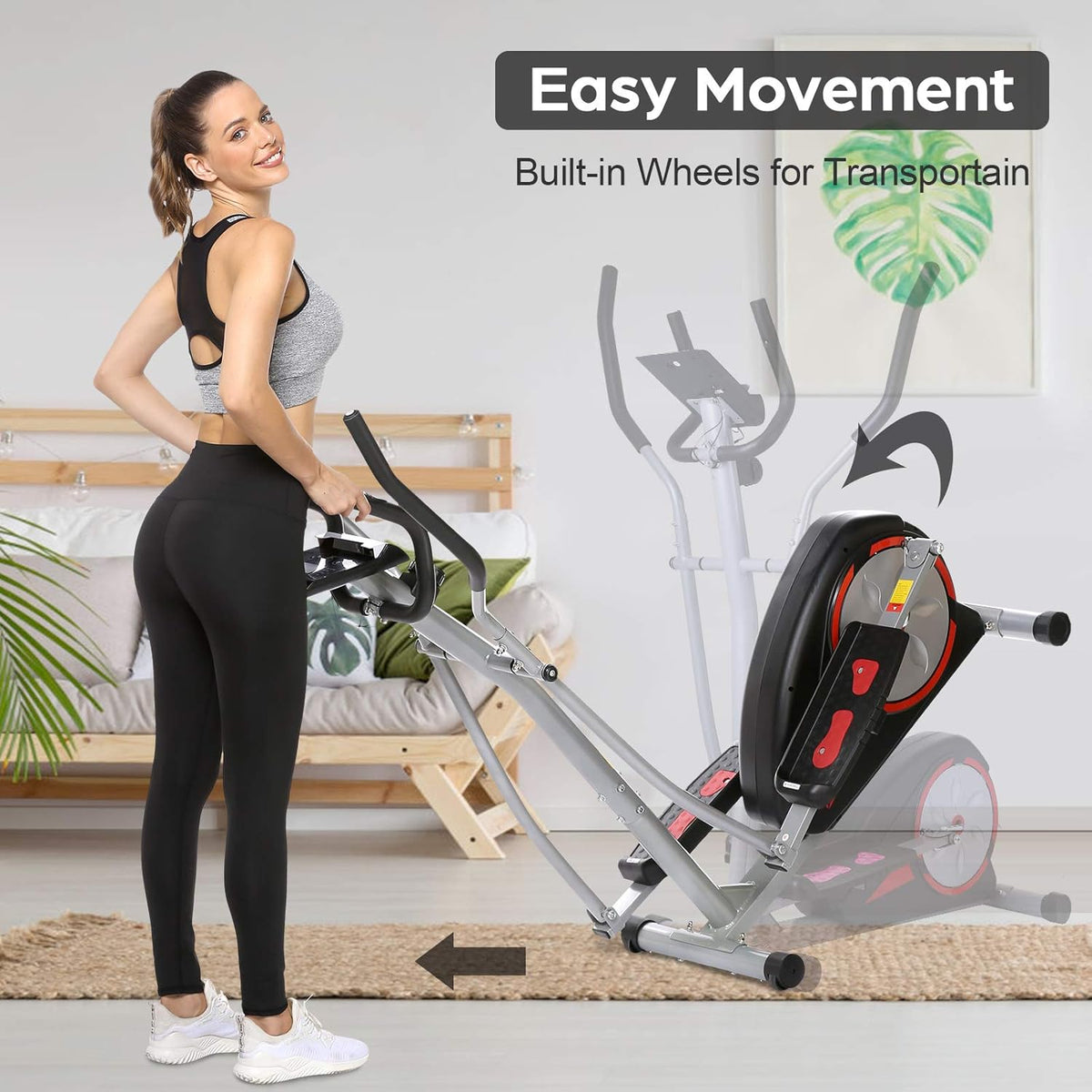 Elliptical Machine with LCD Monitor I5653