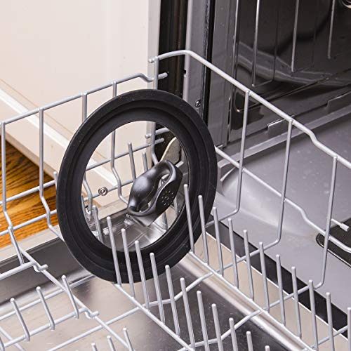 Black Tempered Glass Universal Lid for Cookware I65273