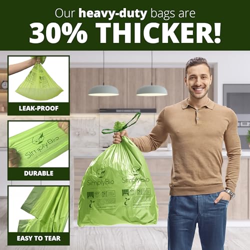 13 Gallon Compostable Trash Bags P2352