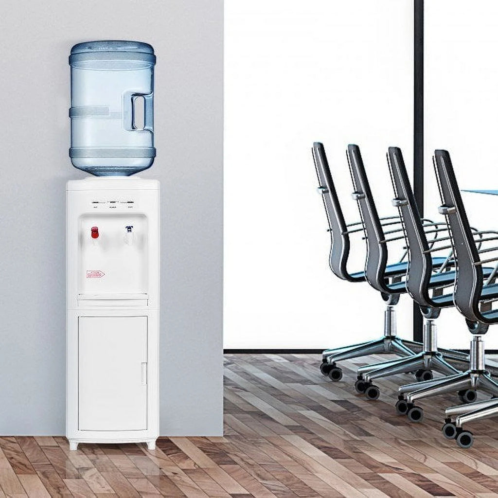 5 Gallons Hot and Cold Water Cooler Dispenser with Child Safety Lock U441