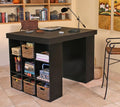 White Desk with 2 Bookcase Sides O932057