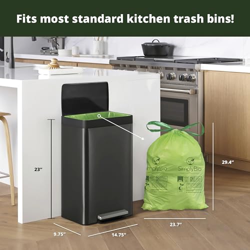 13 Gallon Compostable Trash Bags P2352