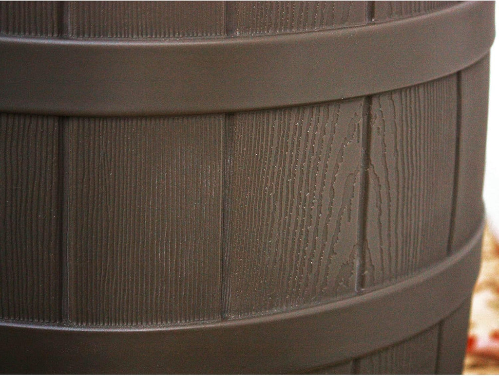 50 Gallon Plastic Rain Barrel with Brass Spigot (5 Pack) V4075