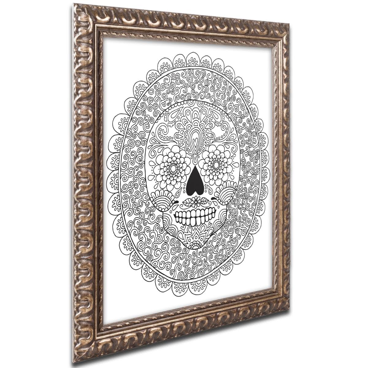 Gold Ornate Frame 11x14-Inch Art T337