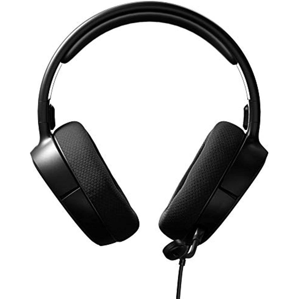 Wired Gaming Headset with Detachable Microphone and Steel-Reinforced Headband R749452