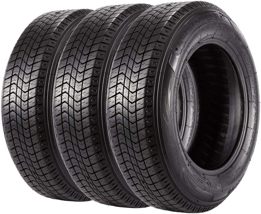 Set of 3 Trailer Tires 175/80D13 Load Range C H2770
