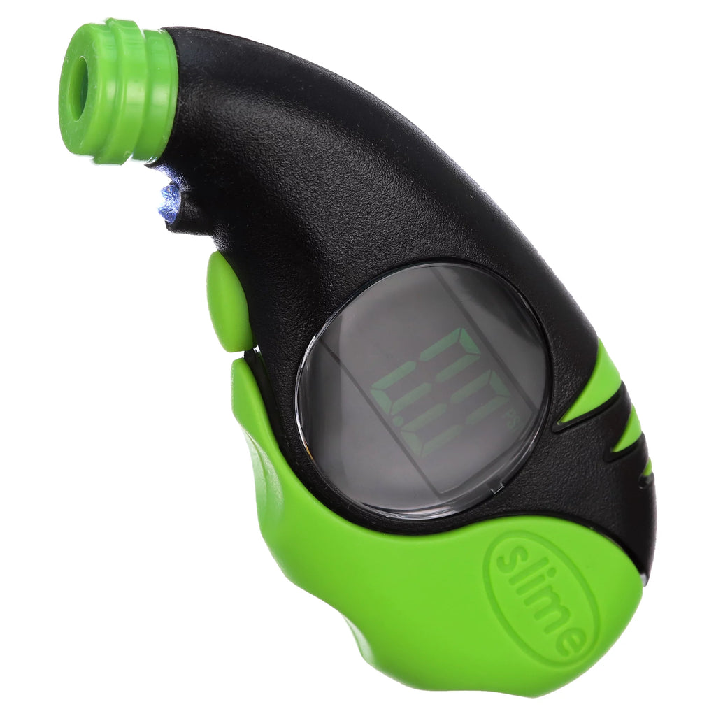 Digital Tire Gauge 5-150 Psi Green & Black S123351