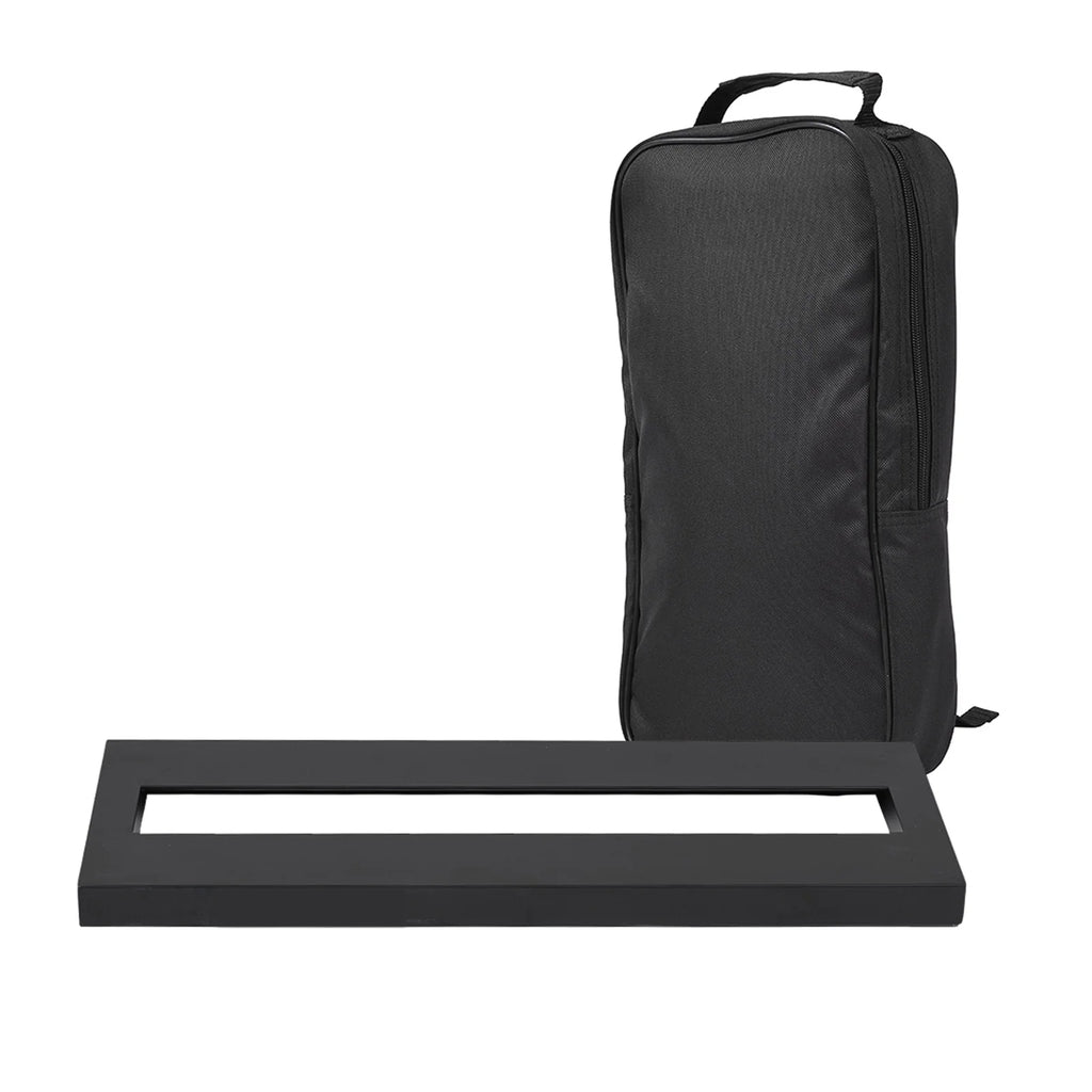 Mini Aluminum Alloy Guitar Pedal Board with Carrying Bag V23022
