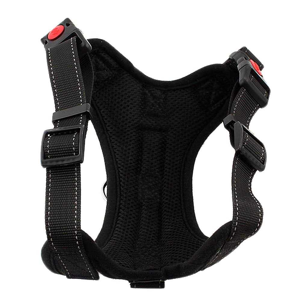 Adjustable Reflective No-Pull Padded Dog Harness with Leash Set F482269