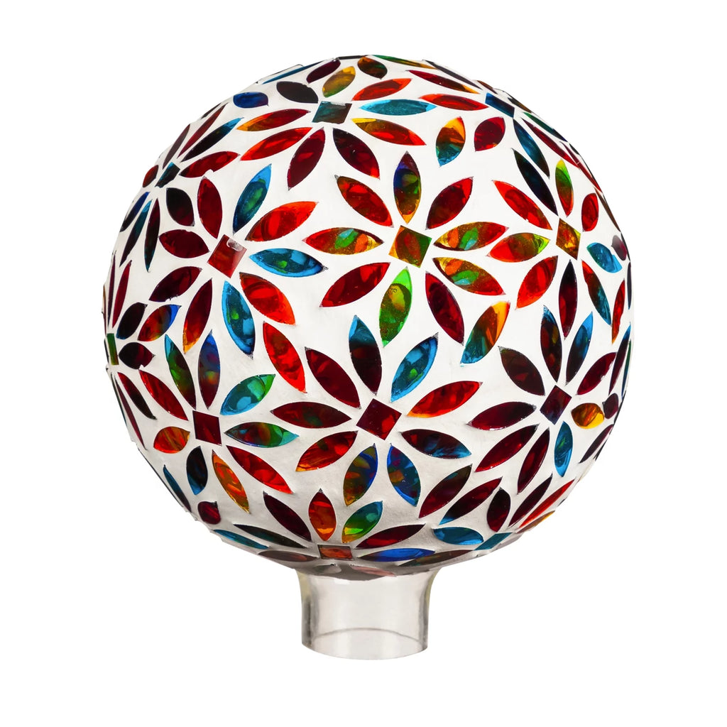 8" Mosaic Glass Gazing Ball K625965