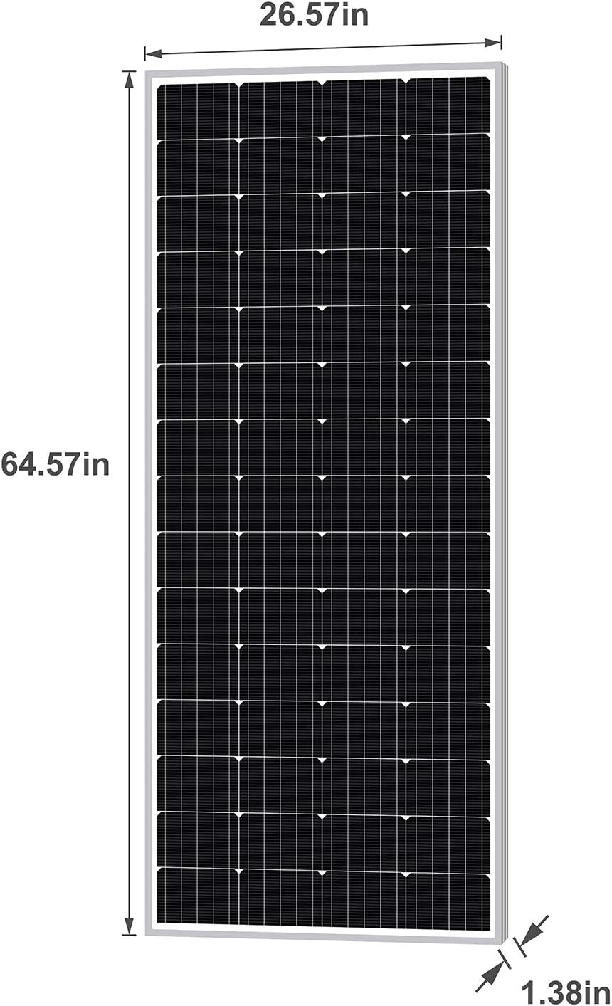 200W 12V Monocrystalline Solar Panel K58808