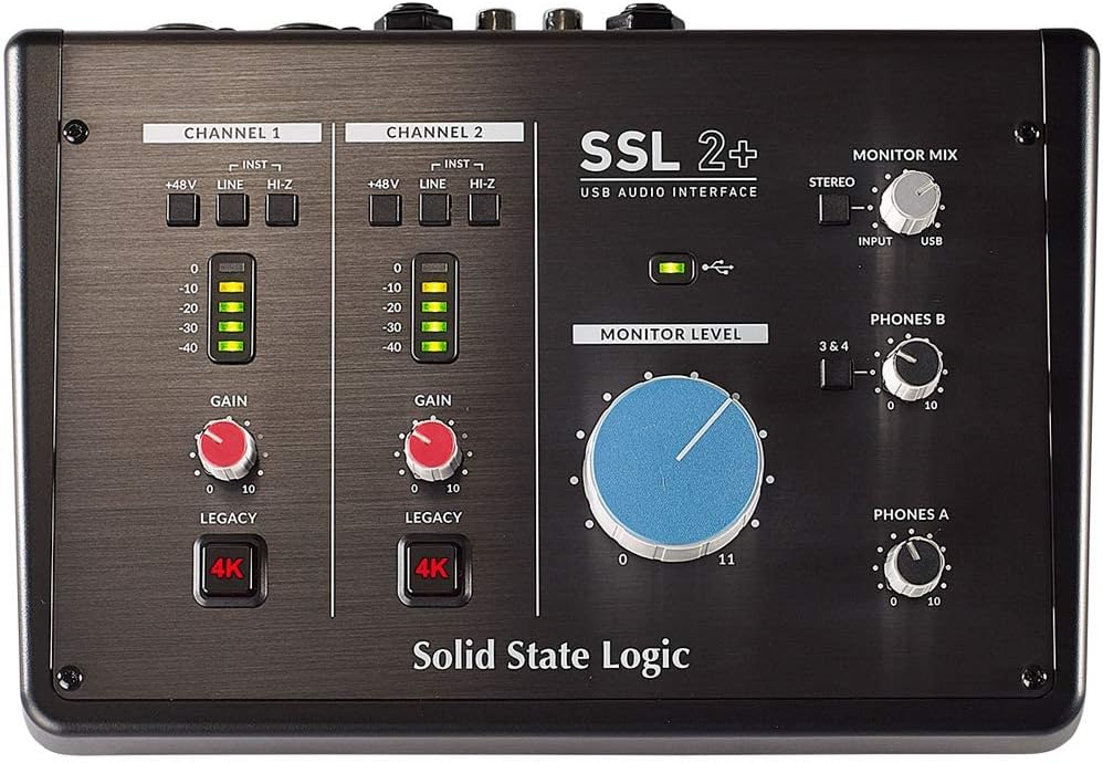 SSL2+ USB Audio Interface J890