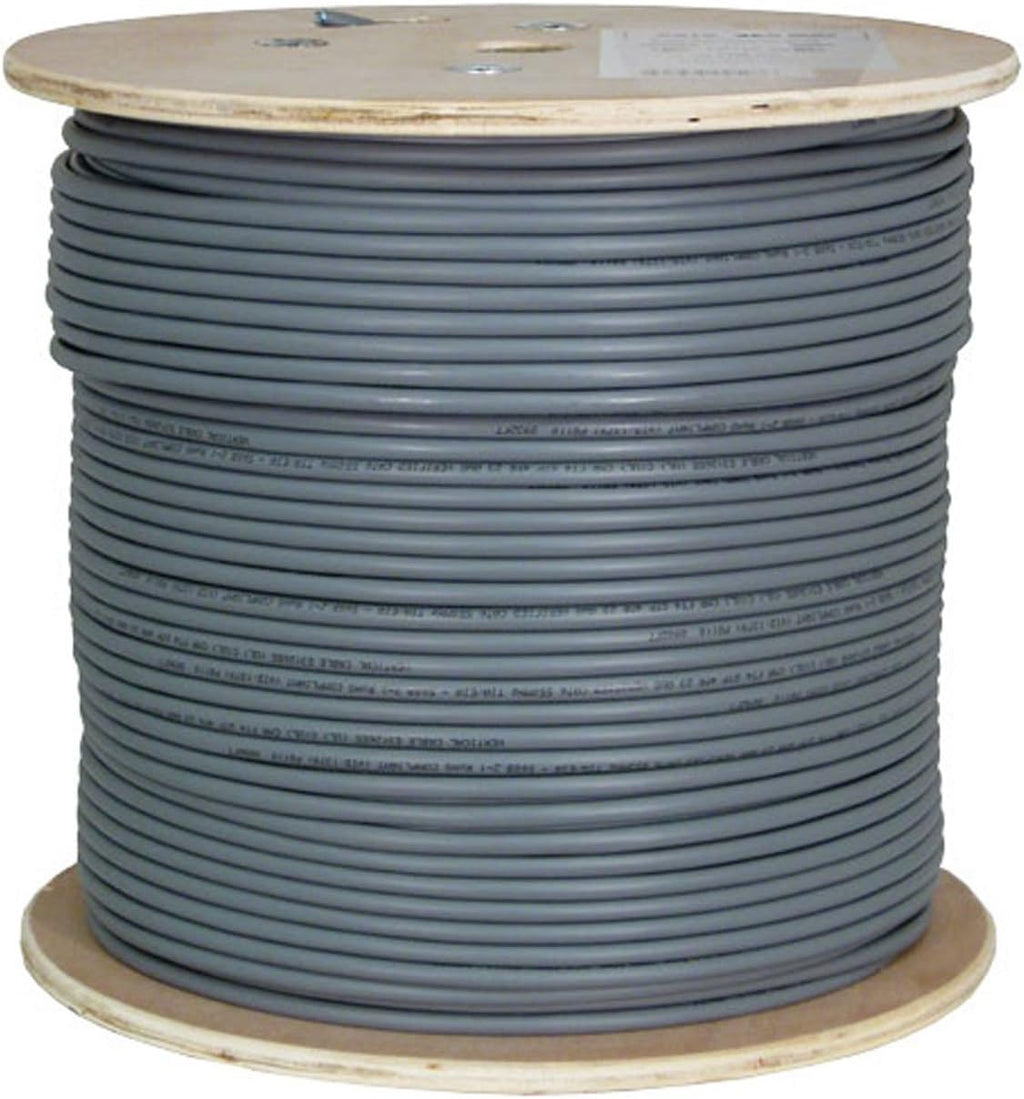 Blue Cat6A 1000ft Bulk Ethernet Cable U84985
