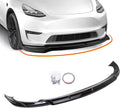 Glossy Black Front Bumper Lip Splitter for Tesla Model Y U455