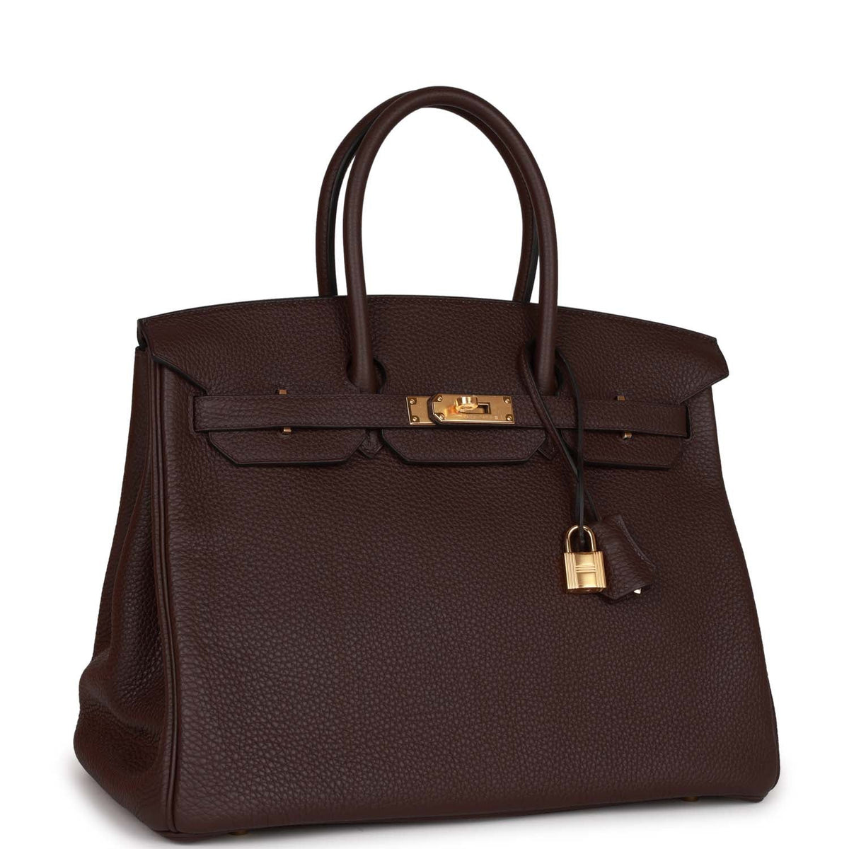 Birkin 35 Rouge Sellier Clemence Gold Hardware K178209