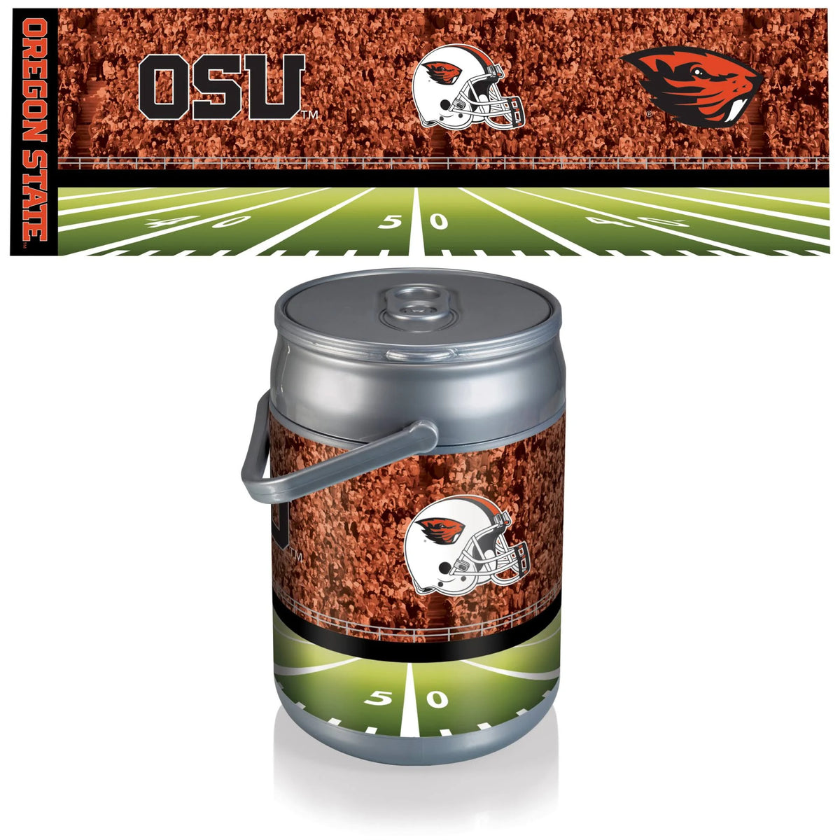 Grey Can Cooler K397