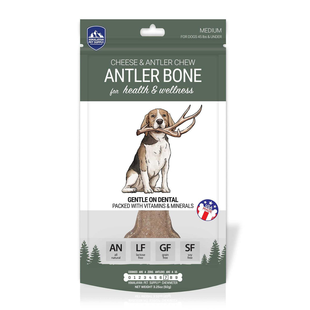 Antler Bone Dog Chew A2405