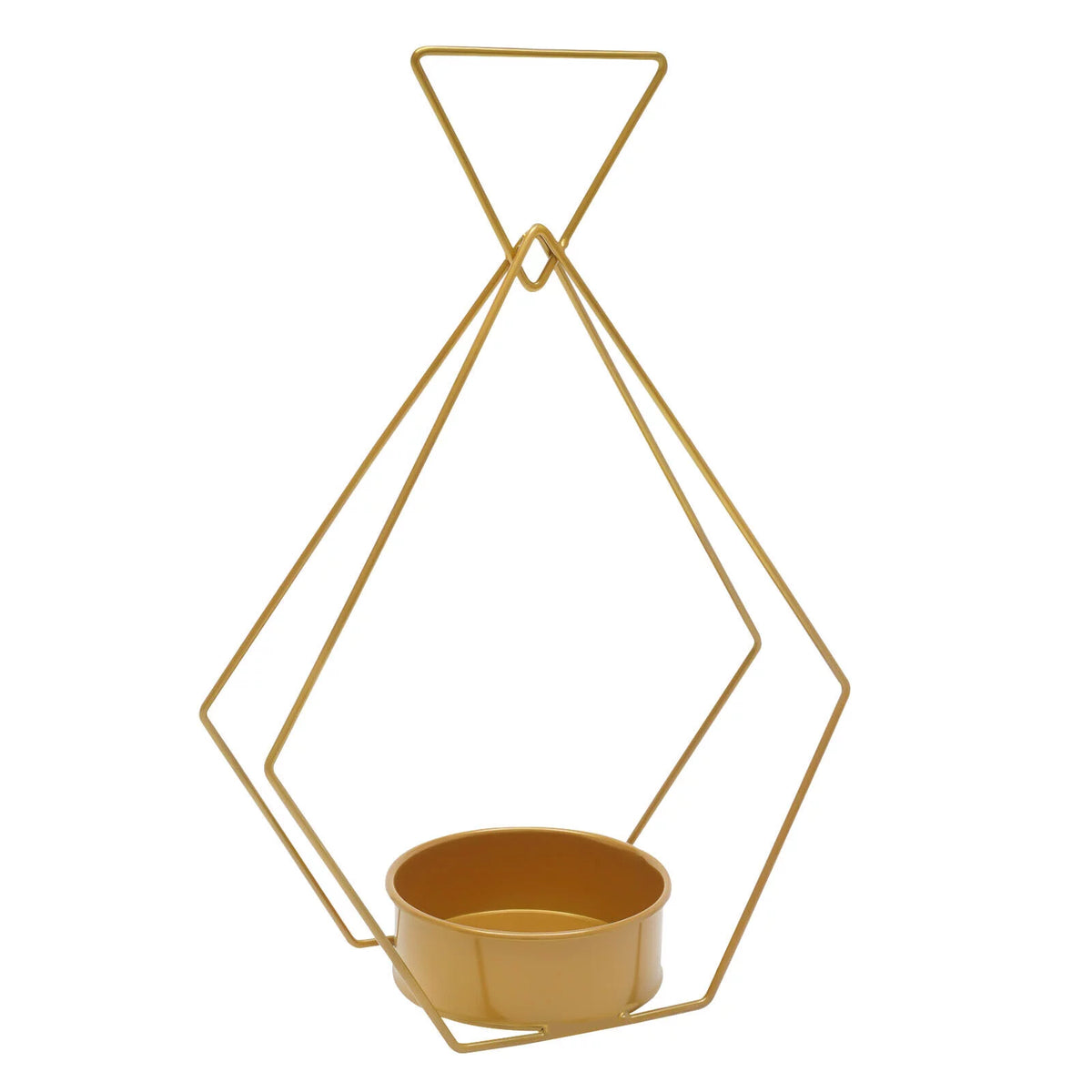 10pcs Gold Metal Flower Vases L611406