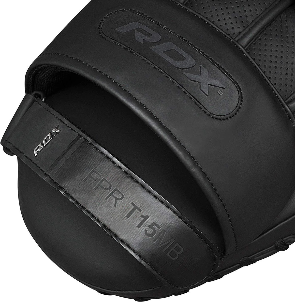 Black Leather Boxing Focus Mitts D814000