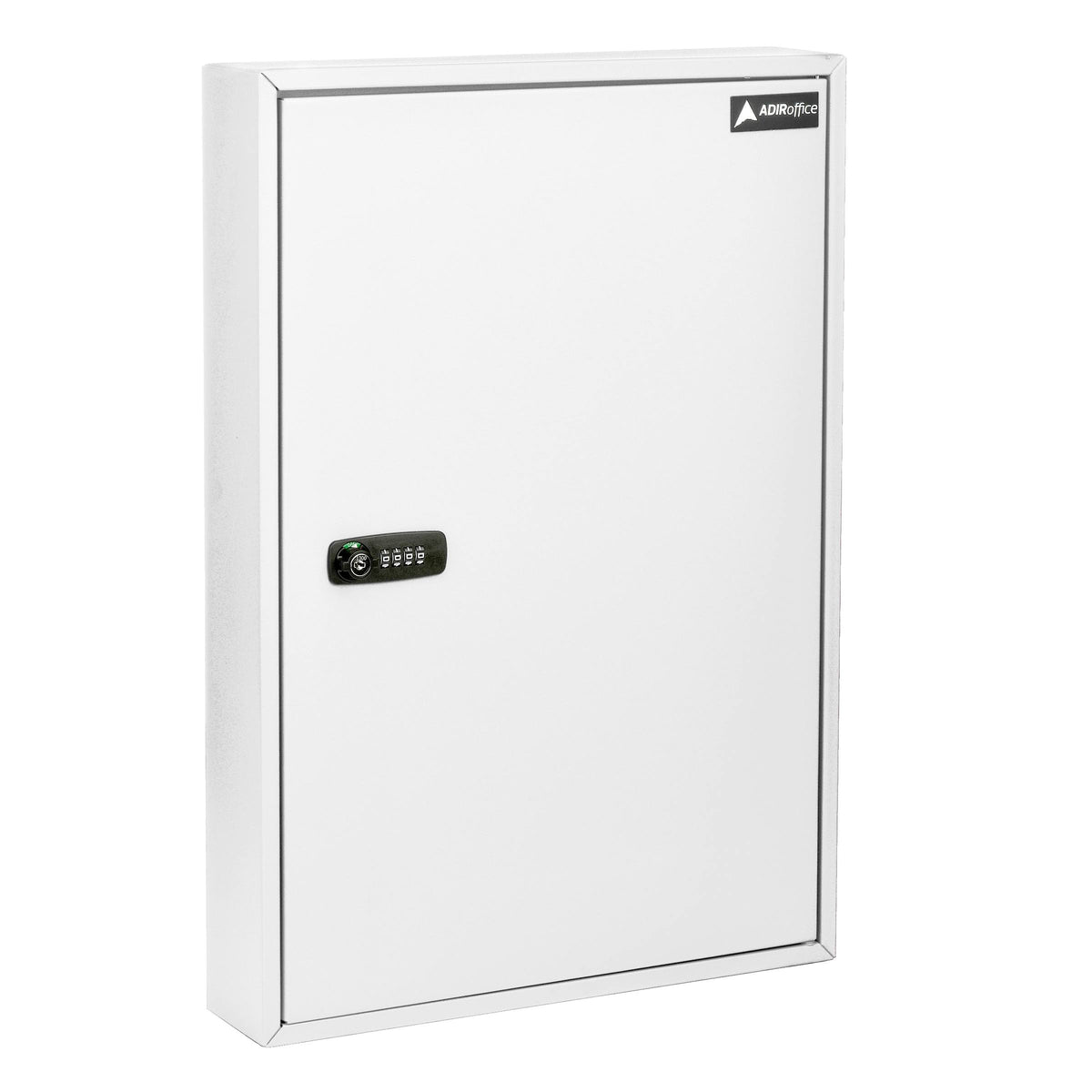 White Storage Cabinet with Combination and Key Lock R1829