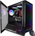Micro Gaming PC with AMD Ryzen 5 PRO 4650G, 16GB RAM, 512GB NVMe SSD + 1TB HDD, 500W PSU, AC WiFi H850