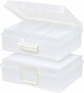 Clear 4" x 6" Photo and Embellishment Craft Keeper, 2 Pack P87267
