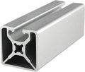 Aluminum 1.5" X 1.5" Single Channel Extrusion 48" Long S959