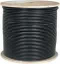 Blue Cat6A 1000ft Bulk Ethernet Cable U84985
