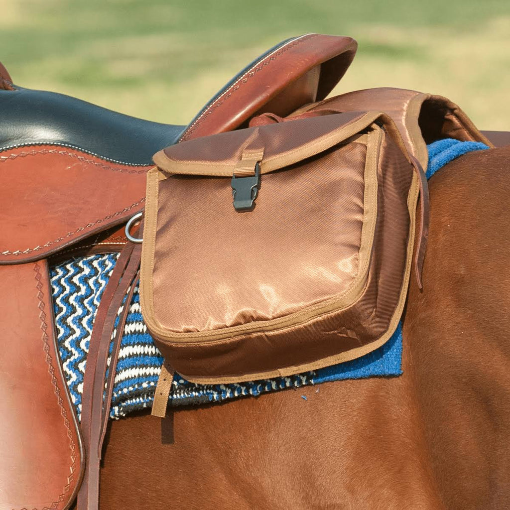 Brown Saddle Bag A507