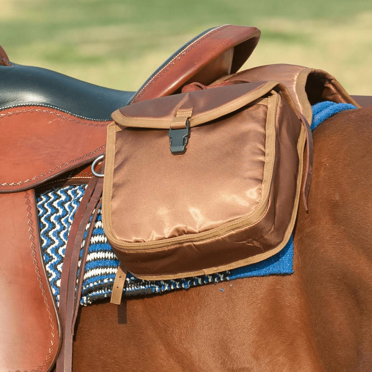 Brown Saddle Bag A507