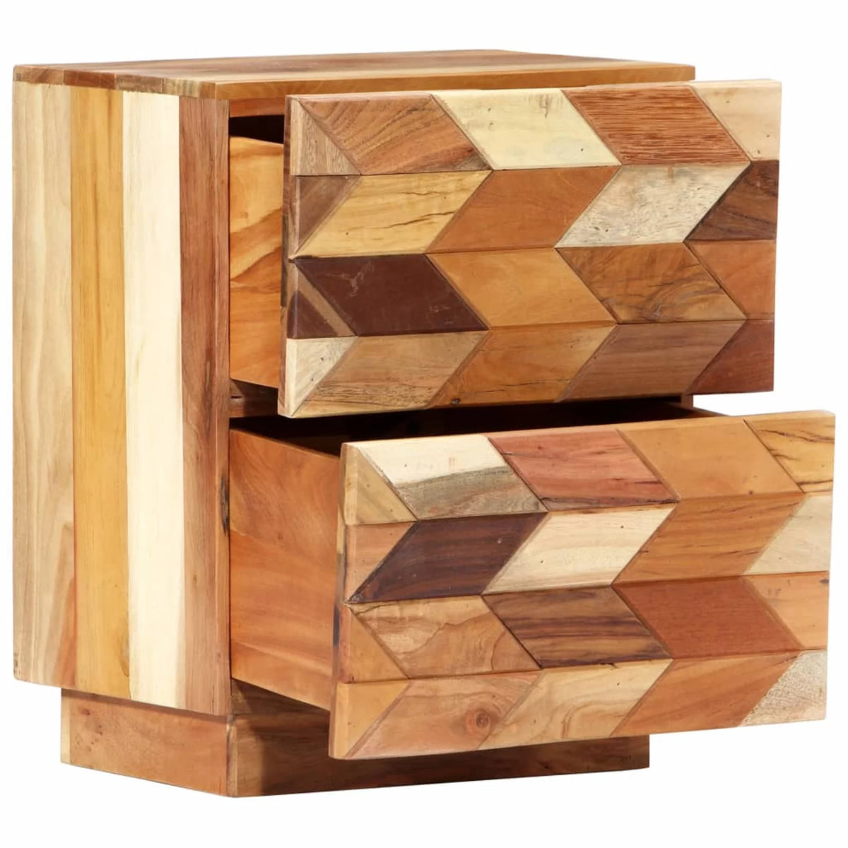 Bedside Cabinet Solid Reclaimed Wood H321245