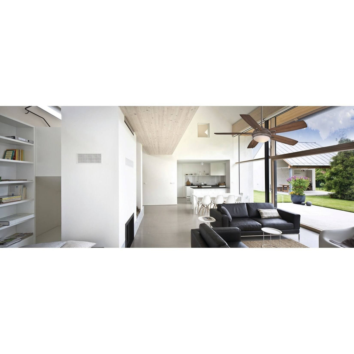 Oil Rubbed Bronze LED Ceiling Fan E81385