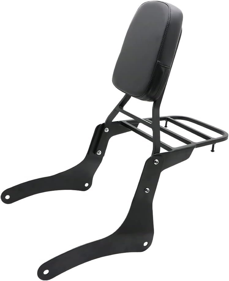 Sissy Bar Backrest for Kawasaki Vulcan VN900 Custom Classic 2006-2021 (Silver) K716
