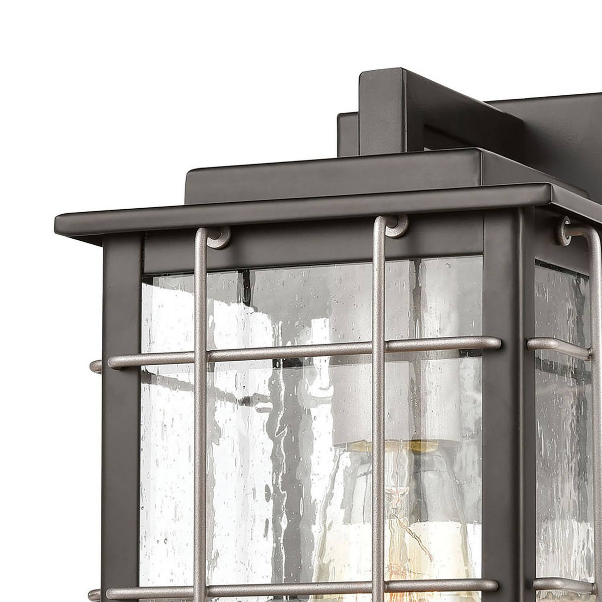 Matte Black 1-Light Sconce N799