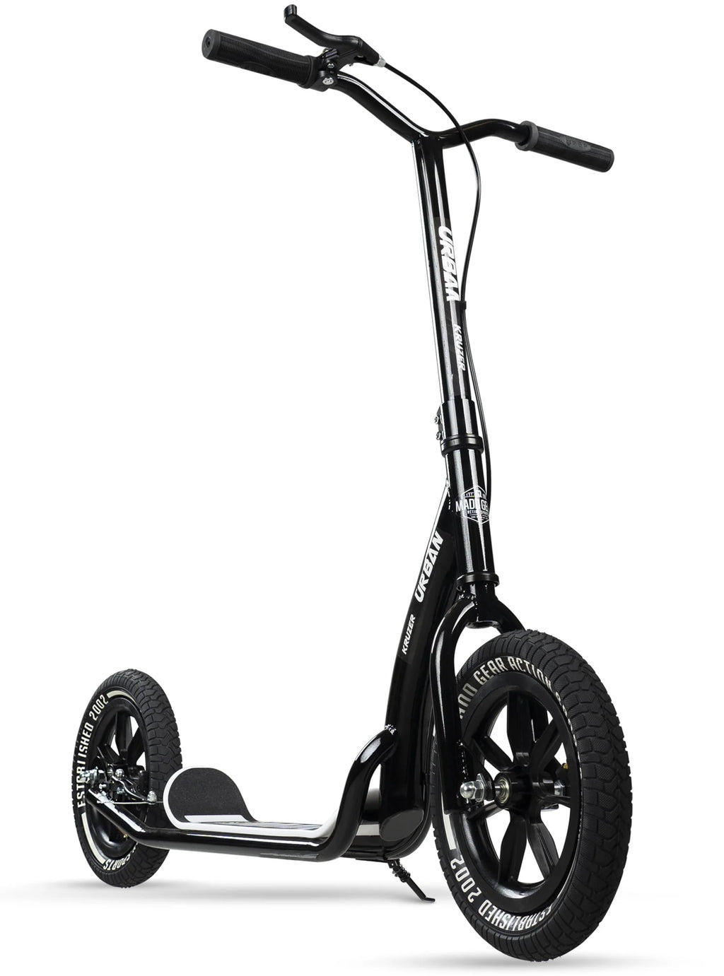 Kick Scooter with Rubber Tires A386990