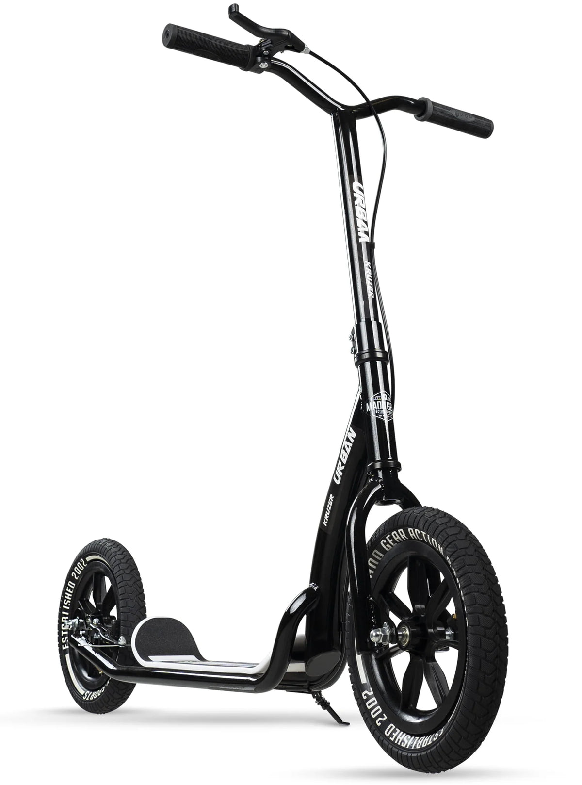 Kick Scooter with Rubber Tires A386990