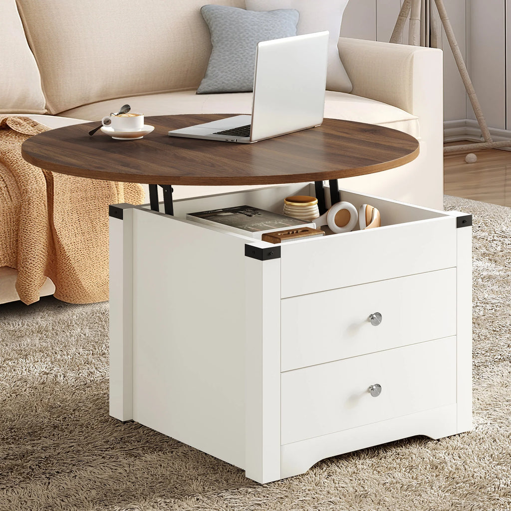 Lift Top Coffee Table with Storage D7034