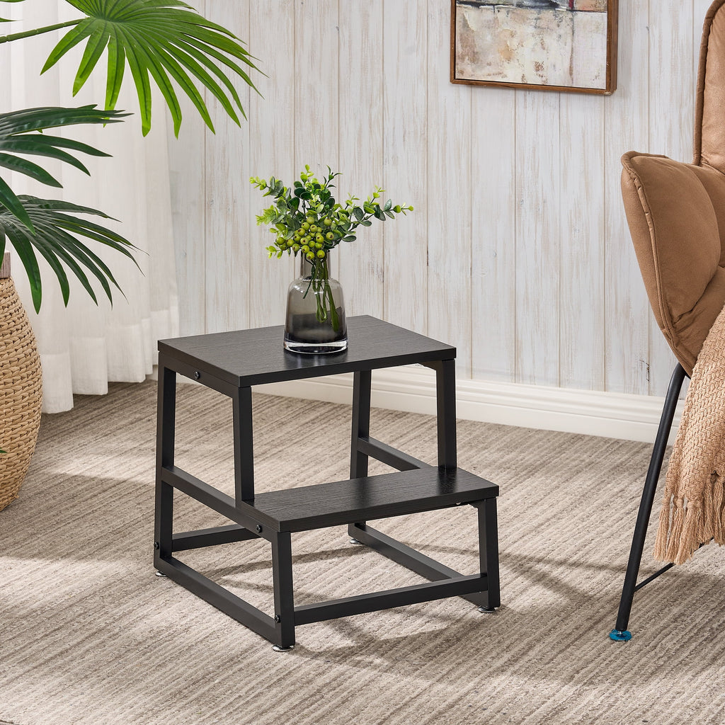 Wooden 2 Step Stool D326699