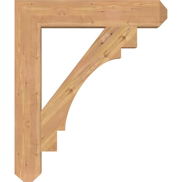 Western Red Cedar Smooth Bracket O40915