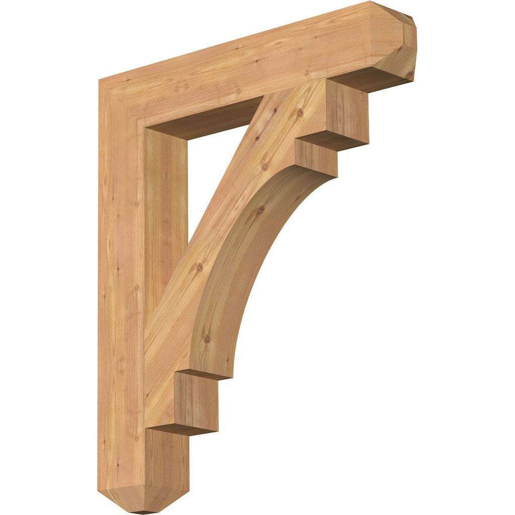 Western Red Cedar Smooth Bracket O40915