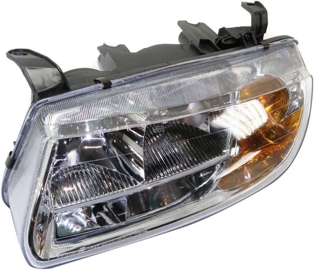 Halogen Headlight Assembly Pair for Saturn LW200 LW300 Sedan Wagon T689