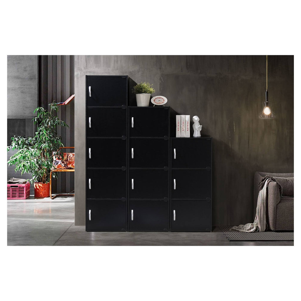 5 Door Black Cabinet S956513