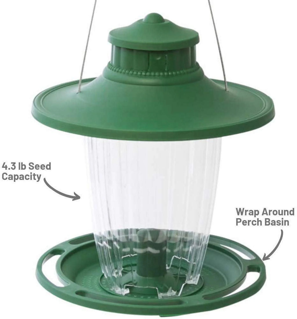Green Lantern-Style Wild Bird Feeder L79823