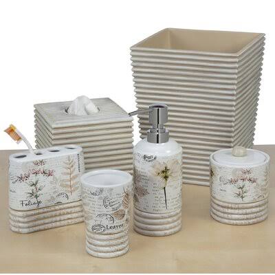 6 Piece Bathroom Accessory Set U54452