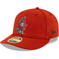 Red Tampa Bay Buccaneers Low Profile Fitted Hat L1103