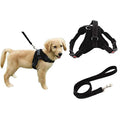 Adjustable Reflective No-Pull Padded Dog Harness with Leash Set F482269