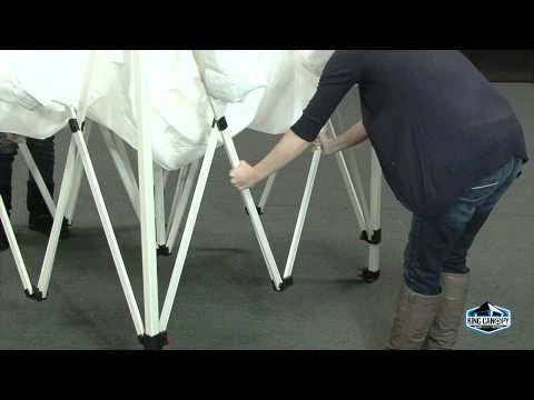 10 x 10 ft. White Frame Instant Pop Up Tent G95914