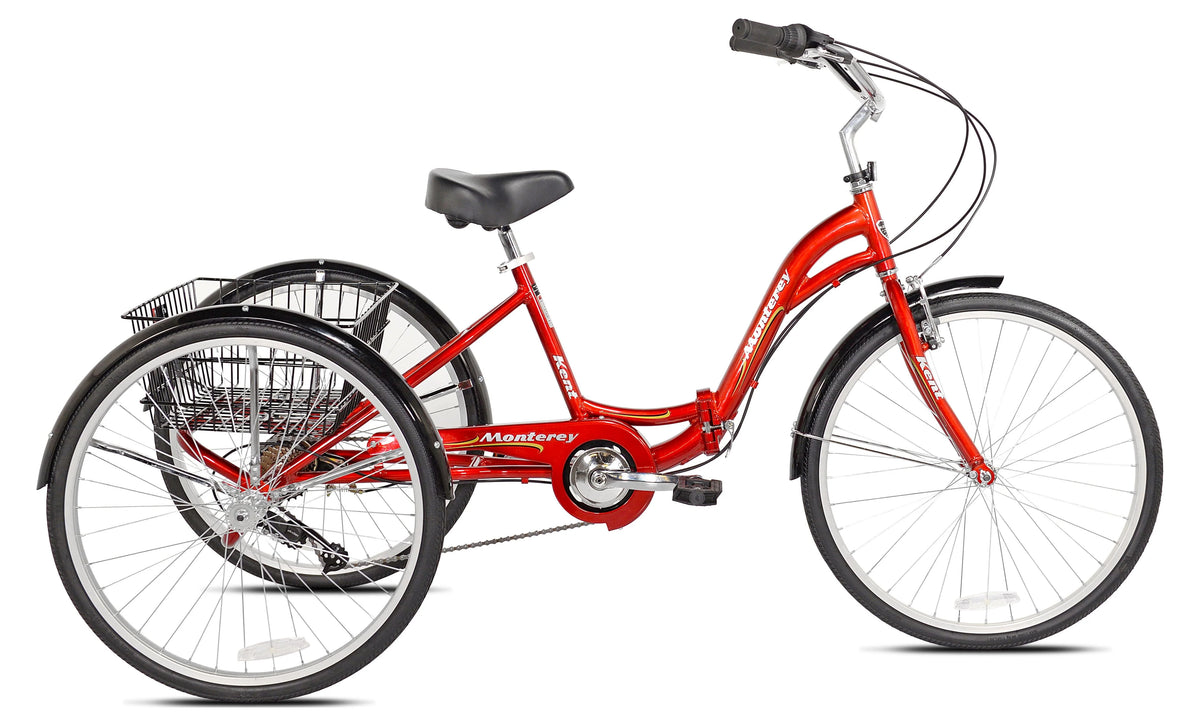 Aqua 7-Speed Folding Adult Tricycle I682