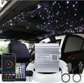 10W Twinkle Fiber Optic Lights Kit with RGBW Light Engine, Optical Fiber Cable 460pcs 9.8ft/3m, 28key Remote R44411